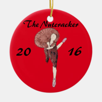 Personalized Nutcracker Ornament- Chinese Ceramic Ornament