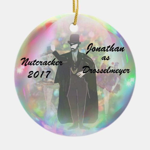 Personalized Nutcracker Ornament _ Drosselmeyer