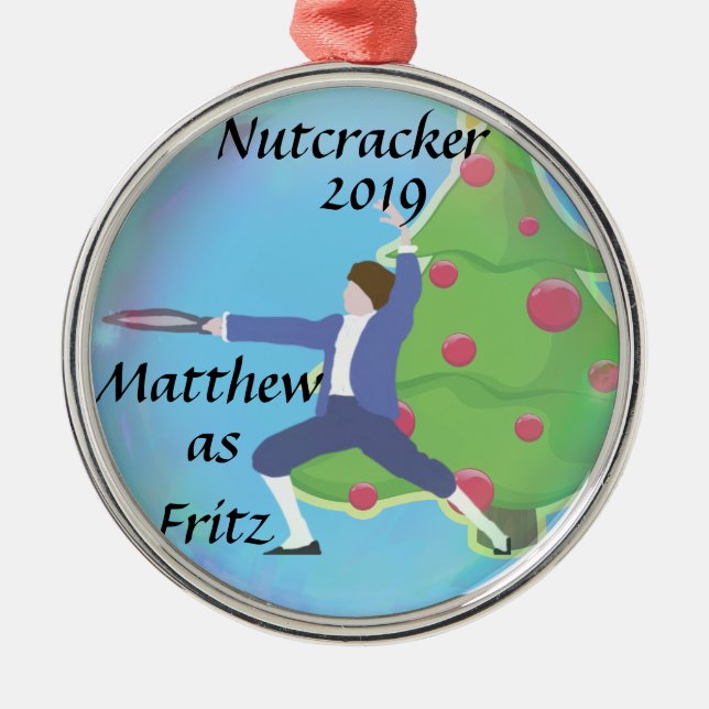 Personalized Nutcracker Ornament - Fritz (Front)