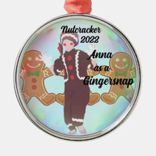 Personalized Nutcracker Ornament - Gingersnap