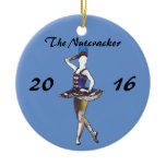 Personalized Nutcracker Ornament - Military Doll