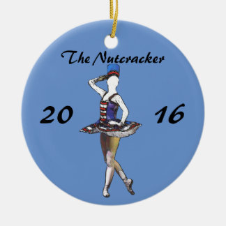 Personalized Nutcracker Ornament - Military Doll