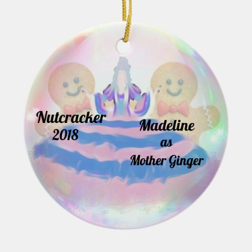 Personalized Nutcracker Ornament _ Mother Ginger
