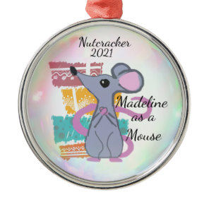 Personalized Nutcracker Ornament - Mouse