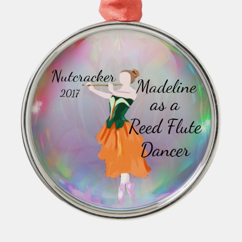 Personalized Nutcracker Ornament _ Reed Flute