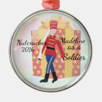 Personalized Nutcracker Ornament - Soldier