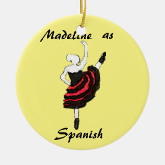 Personalized Nutcracker Ornament - Spanish Dancer