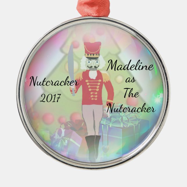 Personalized Nutcracker Ornament - The Nutcracker (Front)