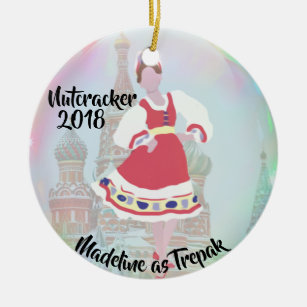 Personalized Nutcracker Ornament - Trepak/Russian