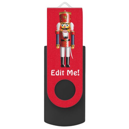 Personalized Nutcracker Soldier Flash Drive