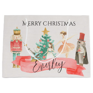 Personalized Nutcracker Theme Gift Bag