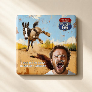 Personalized Oatman Route 66 Photo Magnet