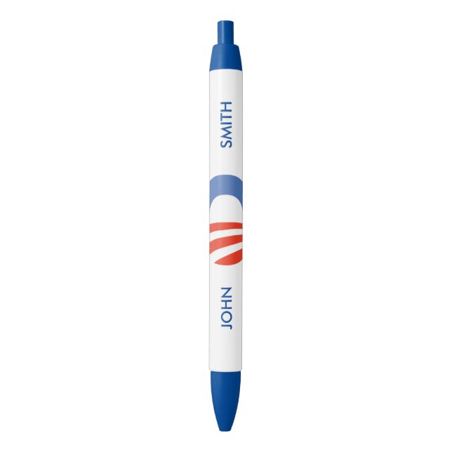 Personalized Obama-Biden Logo Pen (Front Vertical)