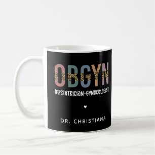 Personalized OBGYN Obstetrician Gynecologist Coffee Mug