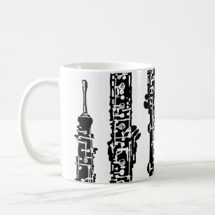 Personalized Oboe Coffee Mug