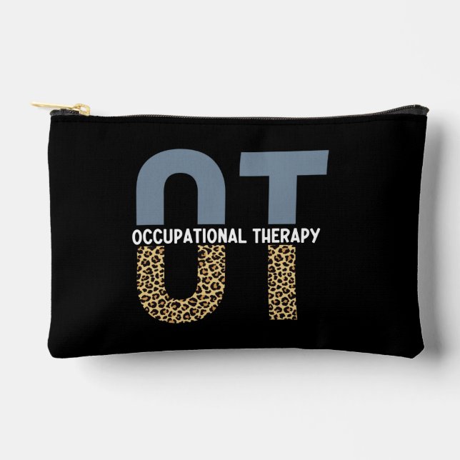 Personalized Occupation Therapy OT Student Accessory Pouch (Front)