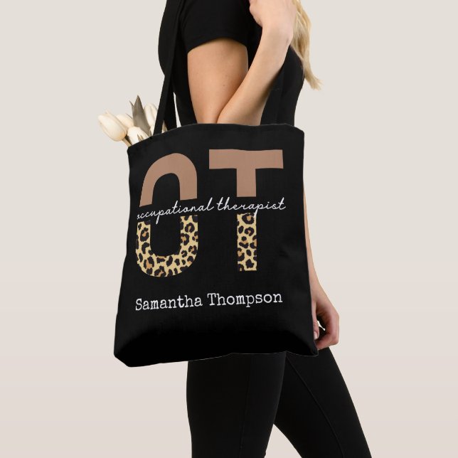 Personalized Occupational therapist OT Gift  Tote Bag (Close Up)