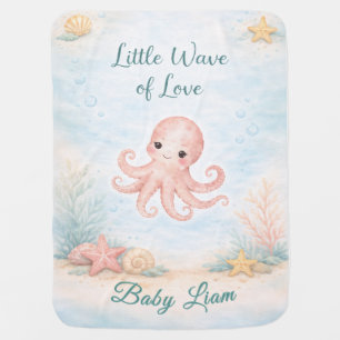 Personalized Ocean Baby Blanket