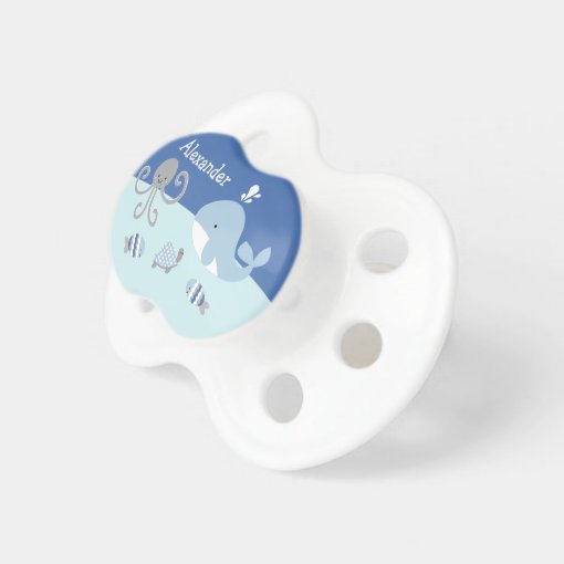 Orca Pacifier Personalized