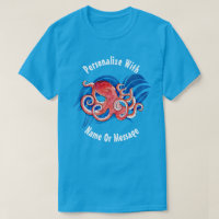 PERSONALIZED Ocean Octopus