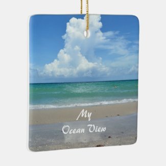 Personalized Ocean View Name Your Beach