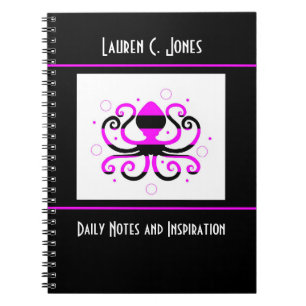 Personalized Octopus Journal Notebook