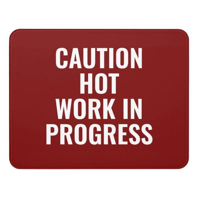 Personalized Office Door Sign (Contemporary Front)