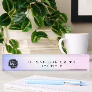 Personalized Office Nameplate