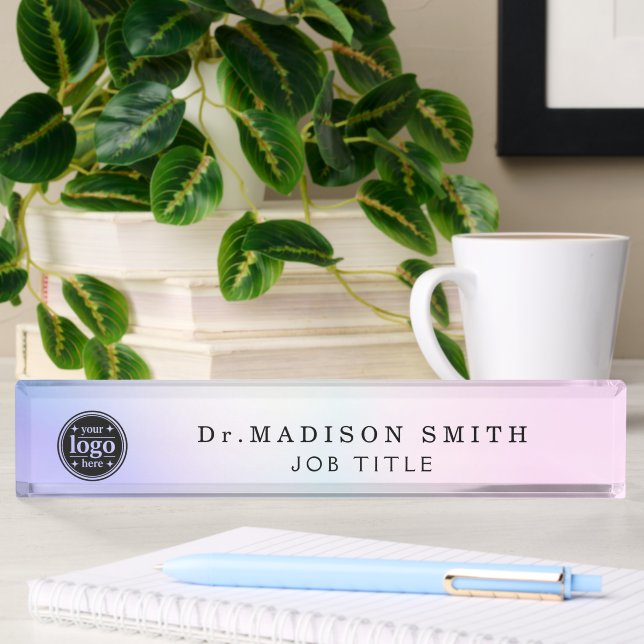 Personalized Office Nameplate