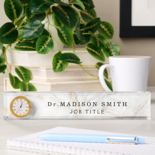 Personalized Office Nameplate