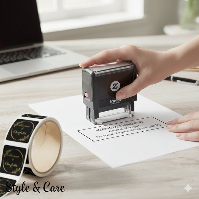 Personalized Office Stamp – Self-Assembled (Personalized Office Stamp – Self-Assembled)