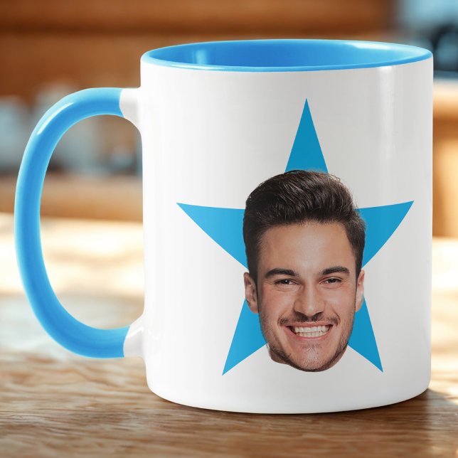 Personalized Office Star Face Mug (Creator Uploaded)