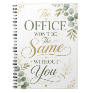 Personalized Office Won't Be The Same Notebook