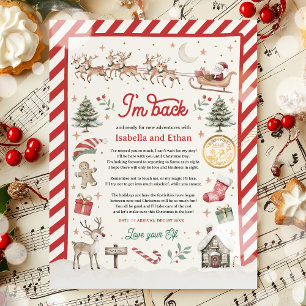 Personalized Official Elf Arrival Letter For Kids