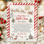 Personalized Official North Pole Letter From Santa<br><div class="desc">Personalized Official North Pole Letter From Santa</div>