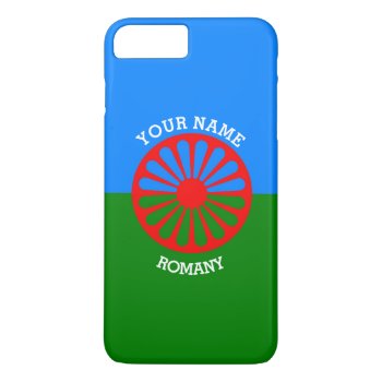 Personalized Official Romany Gypsy Travellers Flag Iphone 8 Plus/7 Plus Case by customizedgifts at Zazzle