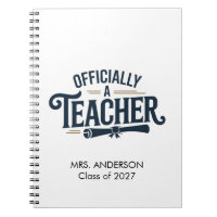 Personalized Officially A Teacher Graduation Gift
