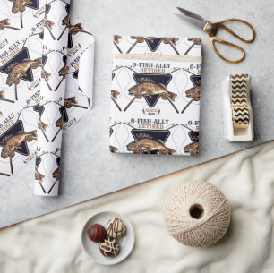 Personalized Ofishally Retired Funny Retirement Wrapping Paper