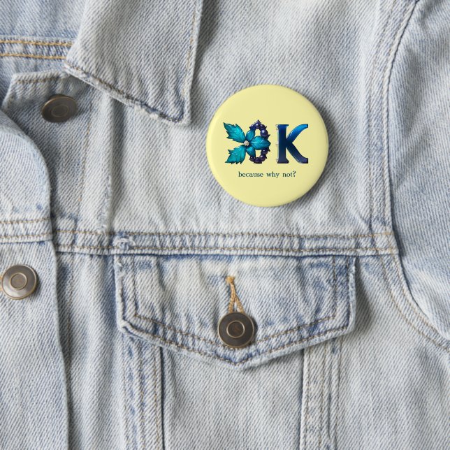 Personalized “OK” design Button (In Situ)