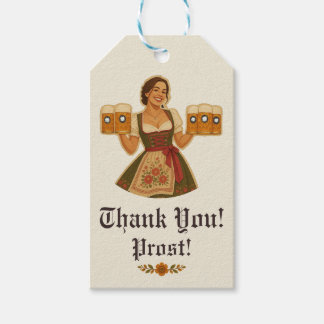 Personalized Oktoberfest Beer Mug Gift Tags