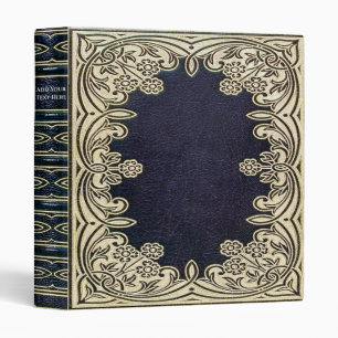 Personalized Old Book 3-Ring Binder