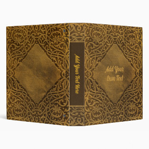 Personalized Old Book 3-Ring Binder