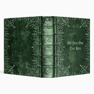 Personalized Old Book 3-Ring Binder