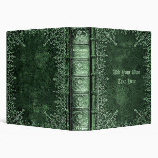 Personalized Old Book 3-Ring Binder