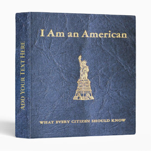 Personalized Old Book 3-Ring Binder