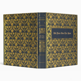 Personalized Old Book 3-Ring Binder