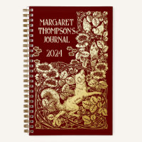 Personalized Old Book Reynard Fox Dotted Journal