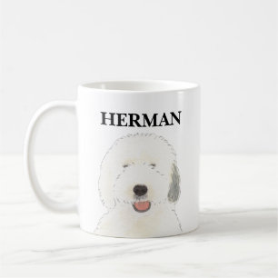 Personalized Old English Sheepdog Coffee Mug