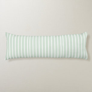 Personalized Olive Stripes  Body Pillow