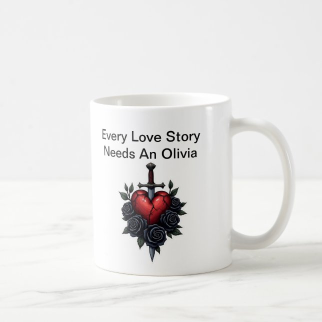 Personalized Olivia Mug – Cute Gift for Her (Right)
